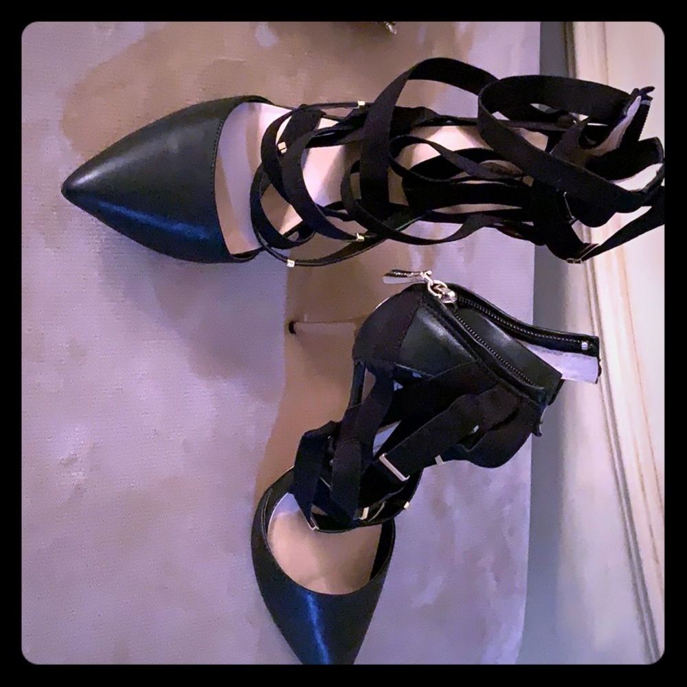 Bebe strappy heels